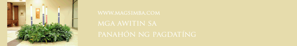Mga Awitin sa Panahon ng Pagdating